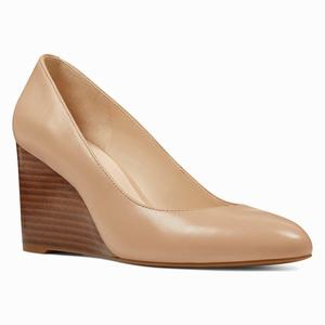 Nine West Jazzin Almond Toe Pumps - Brown - Ireland (BD4926780)